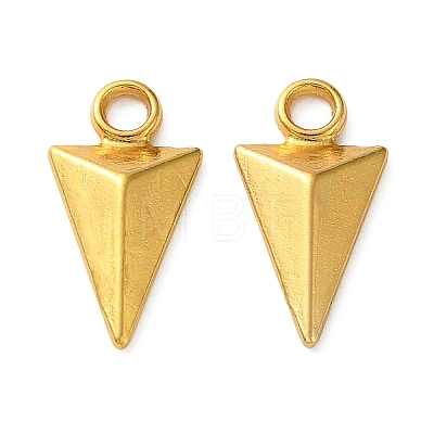 Zinc Alloy Faceted Spike Pendants AL-CBA6F5A-01G-1