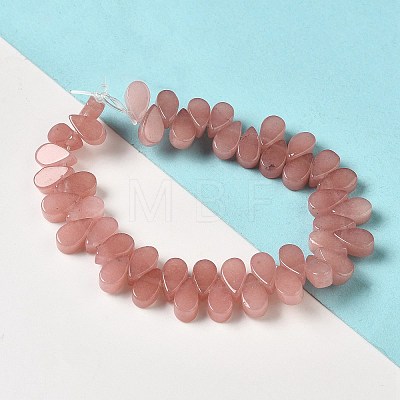Synthetic Strawberry Quartz Beads Strands G-B064-B51-1