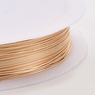 Round Copper Jewelry Wire X-CWIR-Q006-0.5mm-KC-1