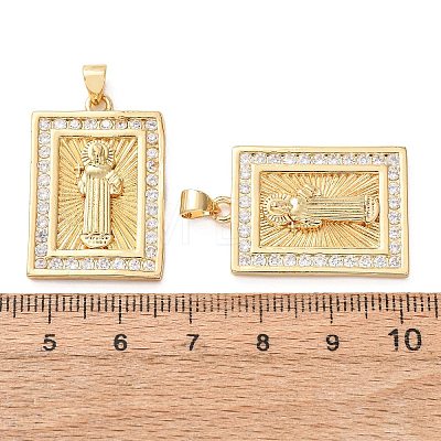 Religion Brass Pendants CU-B197-03G-C-1