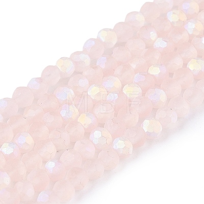 Transparent Glass Beads Strands EGLA-A044-T1mm-MB22-1