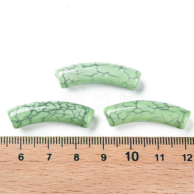 Opaque Crackle Acrylic Beads MACR-S372-002N-012-1