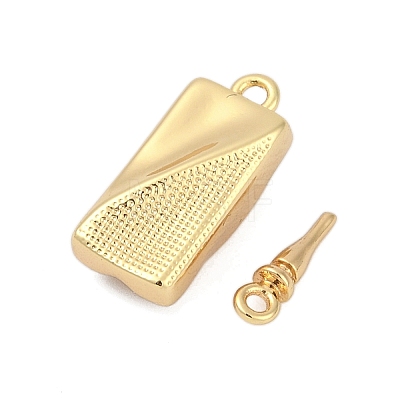 Brass Box Clasps KK-P291-39G-1