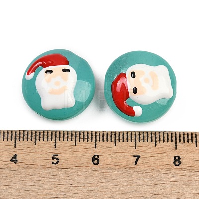 Christmas Handmade Lampwork Enamel Beads LAMP-C020-03D-1