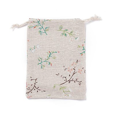 Cotton Packing Pouches Drawstring Bags X-ABAG-S003-07A-1