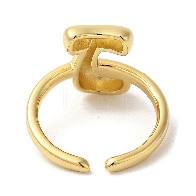 Brass Open Cuff Rings RJEW-U008-06J-G-1