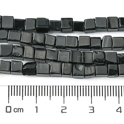 Natural Black Onyx Beads Strands G-D067-G01-1