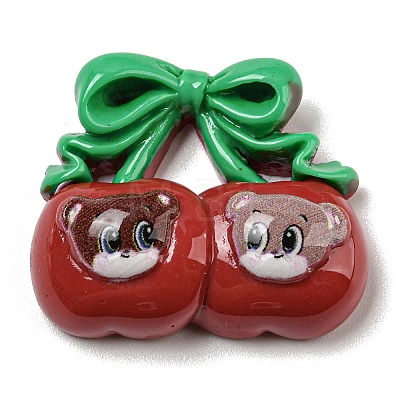 Christmas Thene Opaque Resin Decoden Cabochons RESI-B022-01E-1