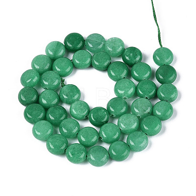 Dyed Natural White Jade Beads Strands G-T143-16G-1