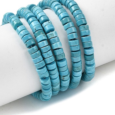 Natural Magnesite Beads Strands G-H230-08B-1