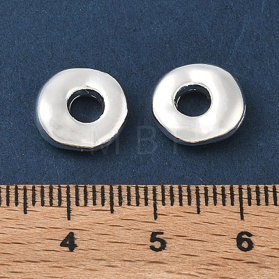 Brass European Beads KK-CBAFC6C-02S-1
