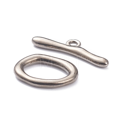 Alloy Toggle Clasps PALLOY-XCP0001-32-1