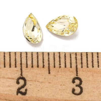 Glass Rhinestone Cabochons RGLA-L029-19B-213-1