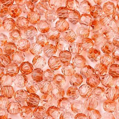 Baking Paint Electroplate Transparent Glass Seed Beads SEED-N006-07B-1