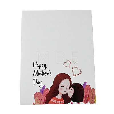 Mother's Day Gift Cards AJEW-E058-01A-1