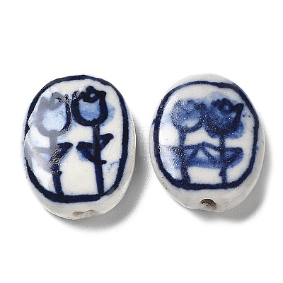 Handmade Porcelain Beads X-PORC-Z001-07-1