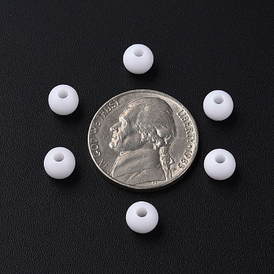 Opaque Acrylic Beads LS-X-MACR-S370-C6mm-01-1