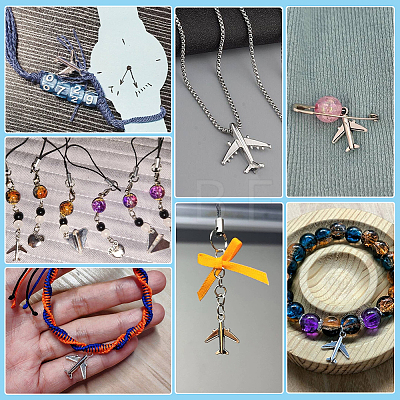 120Pcs 3 Colors Alloy Pendants FIND-PH0038-49-1
