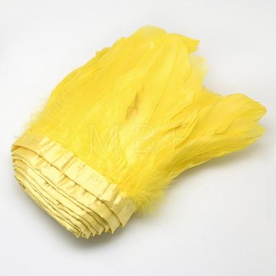 Fashion Goose Feather Cloth Strand Costume Accessories FIND-Q040-05G-1