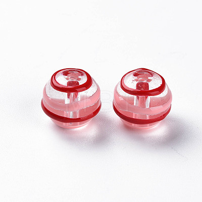 Transparent Glass Beads GLAA-N049-001B-1