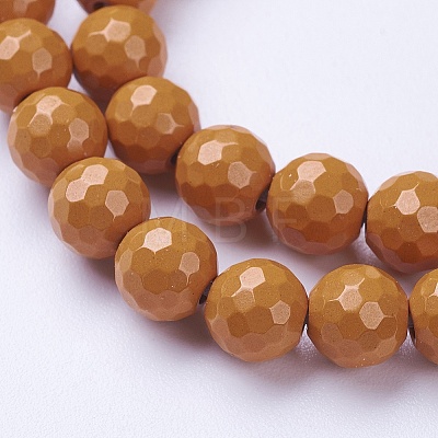 Natural Hokutolite Beads Strands G-D871-6mm-06-1