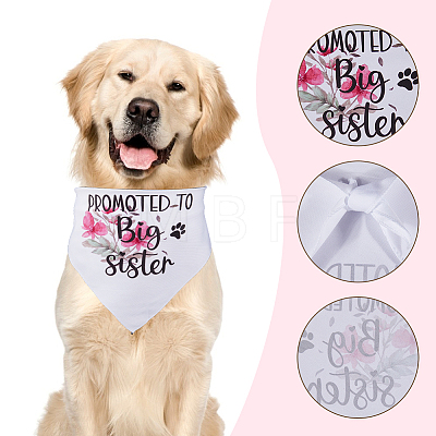 Polyester Dog Bandana AJEW-WH20010-13B-01-1