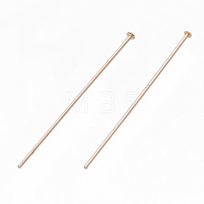 Brass Flat Head Pins KK-S340-60LG-1