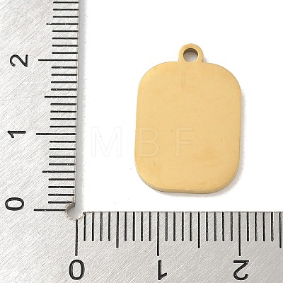 304 Stainless Steel Enamel Pendants X-STAS-I322-83G-C-1