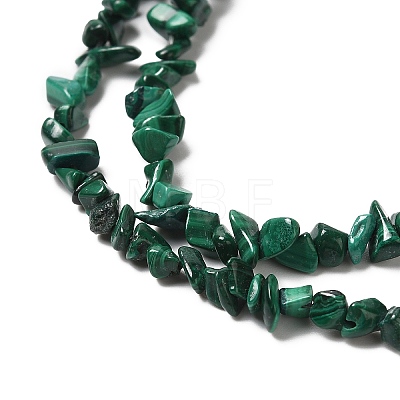 Natural Malachite Beads Strands G-G999-C02-1