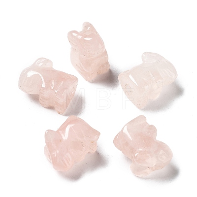 Natural Rose Quartz Beads G-Z037-01-1