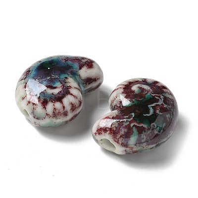 Handmade Porcelain Beads PORC-L080-F14-1