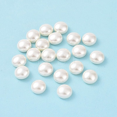 Shell Pearl Half Drilled Beads BSHE-G011-01-10mm-1
