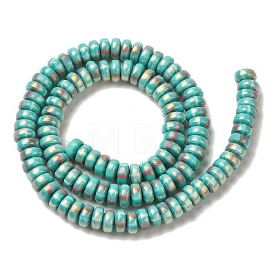 Handmade Polymer Clay Beads Strands CLAY-H006-03R-1