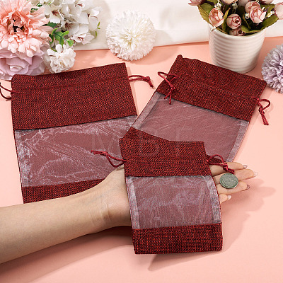 9Pcs 3 Styles Cotton Packing Pouches OP-TA0001-18B-1