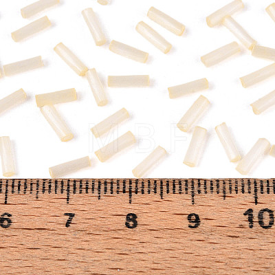 Glass Bugle Beads SEED-N007-28N-1