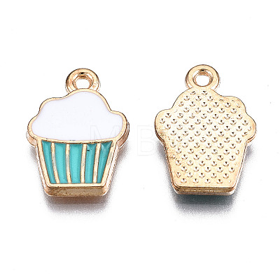 Alloy Enamel Pendants ENAM-S121-127E-1