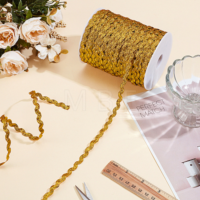 Polyester Wave Ribbon OCOR-WH0078-536A-1