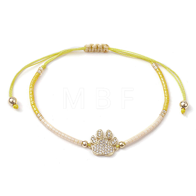 Glass Seed Braided Beaded Bracelets for Women BJEW-MZ00130-01-1