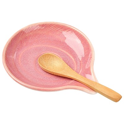 Round Ceramic Utensil Rest PR-FZCA307-01-1