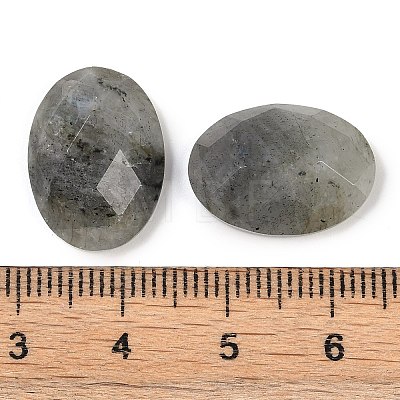 Natural Labradorite Cabochons G-G760-A15-1