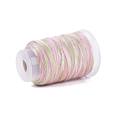 5 Rolls 9-Ply Braided Nylon Strings with Metallic Thread OCOR-Q062-01K-1