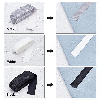 15m 3 Colors Flat TPU Cloth Heat Sealing Tape TOOL-GA0001-46-1