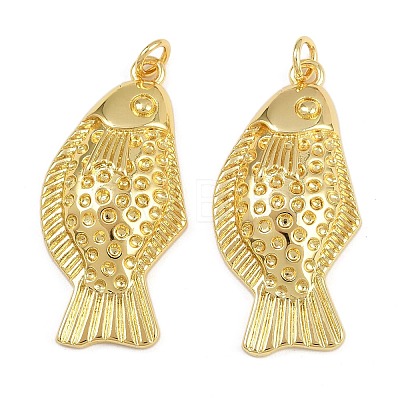 Brass Pendants X-KK-L240-27G-1