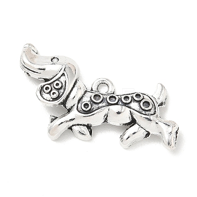 Tibetan Style Alloy Pendant Rhinestone Settings PALLOY-A037-03M-AS-1