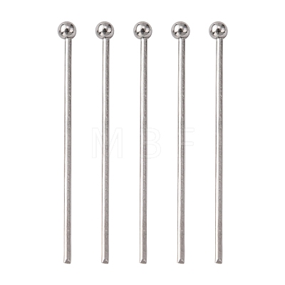 304 Stainless Steel Ball Head pins STAS-N017-02-25mm-1