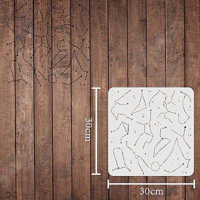 Plastic Reusable Drawing Painting Stencils Templates DIY-WH0172-304-1