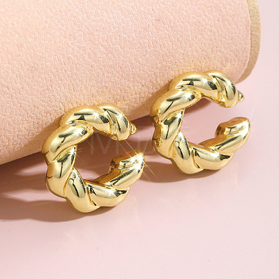 Alloy C-shaped Cuff Earrings for Women WGEF1AE-05-1