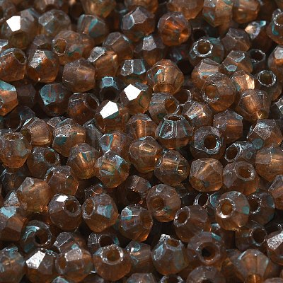 Baking Paint Glass Seed Beads SEED-A032-02A-18-1