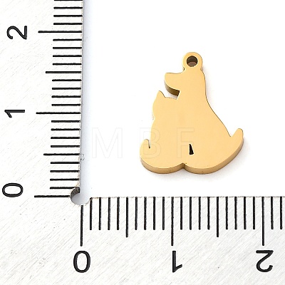 304 Stainless Steel Enamel Charms STAS-M105-24G-1