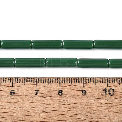 Opaque Solid Color Glass Beads Strands GLAA-N070-01A-C04-1